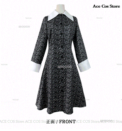 Costume d'Halloween Mercredi Cosplay