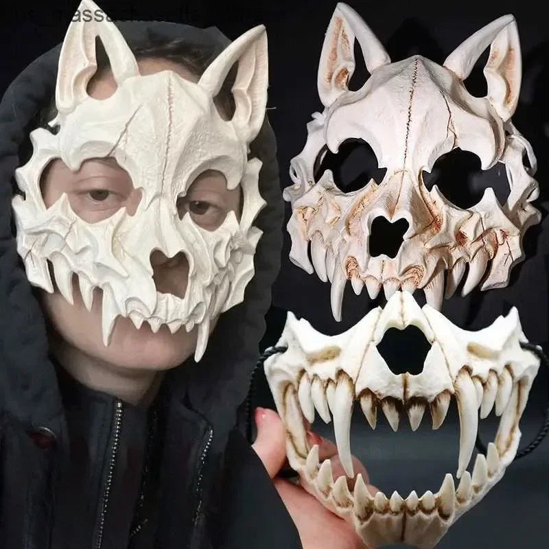 Masque Crâne Animal Halloween