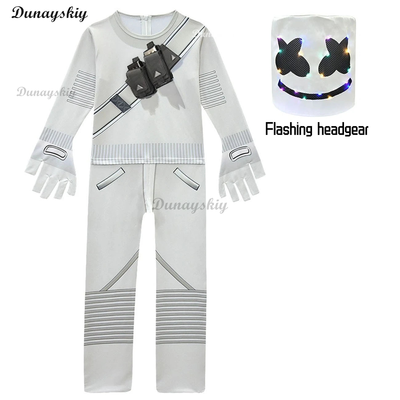 Cosplay Marshmello Fortnite