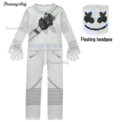Cosplay Marshmello Fortnite
