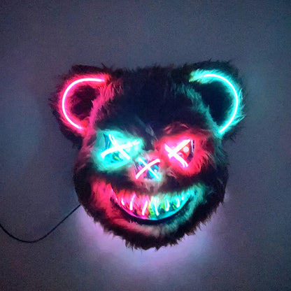 Masque Lapin Ours LED