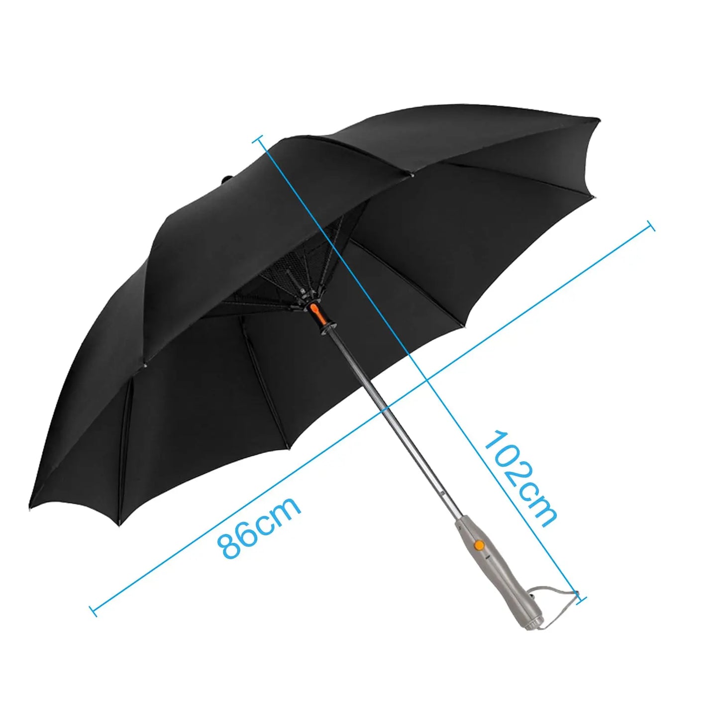 Parapluie 3 en 1 Ventilateur