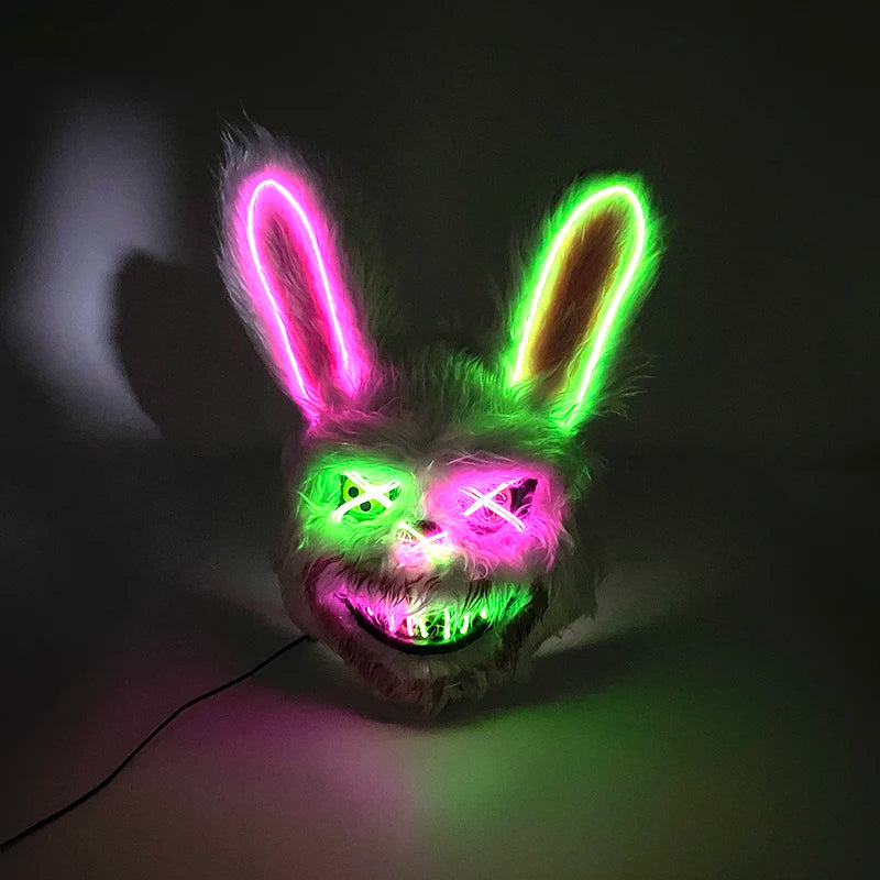 Masque Lapin Ours LED
