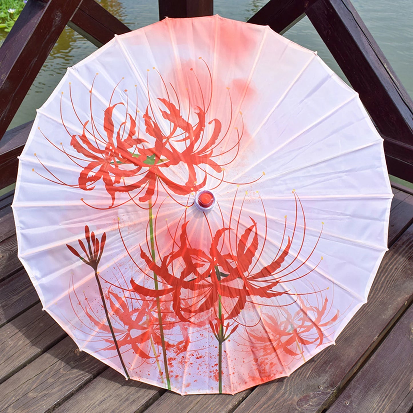 Parapluie chinois en papier huilé