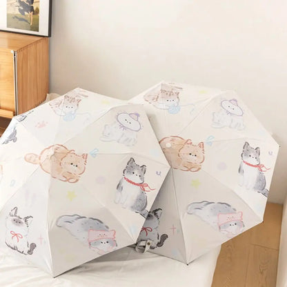Parapluie chien et chat