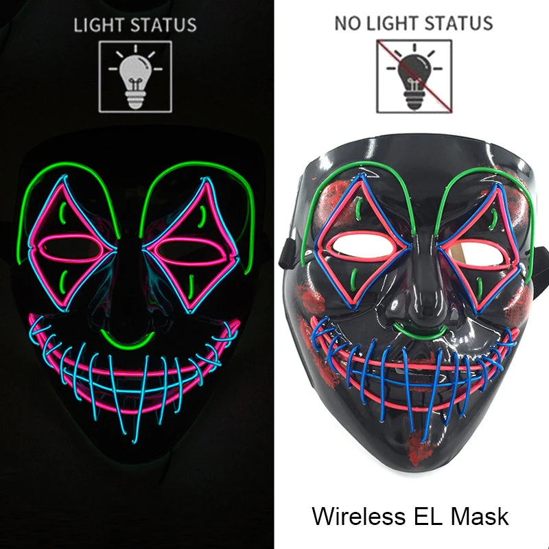 Masque Purge Néon LED