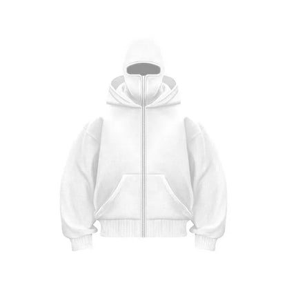 Hoodie Masque Zipper