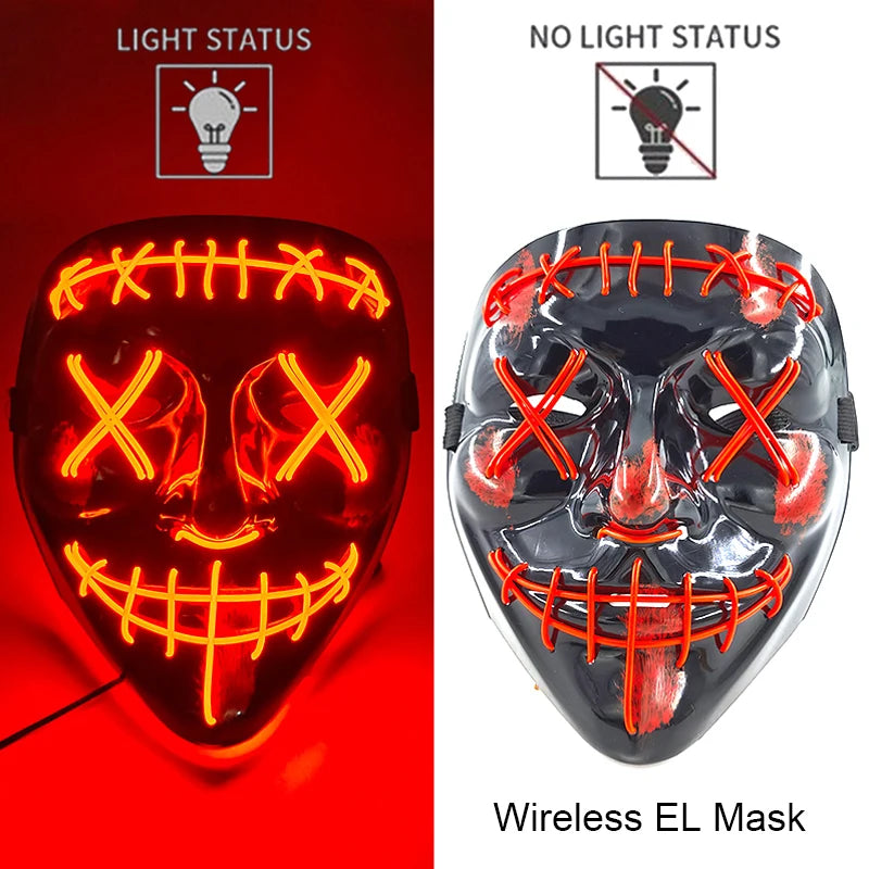 Masque Purge Néon LED