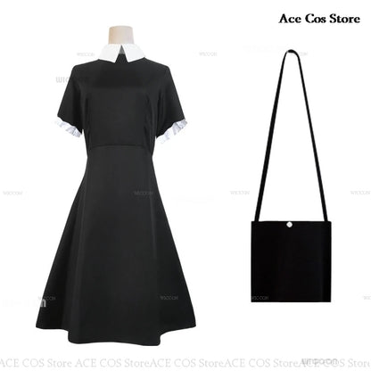Costume d'Halloween Mercredi Cosplay