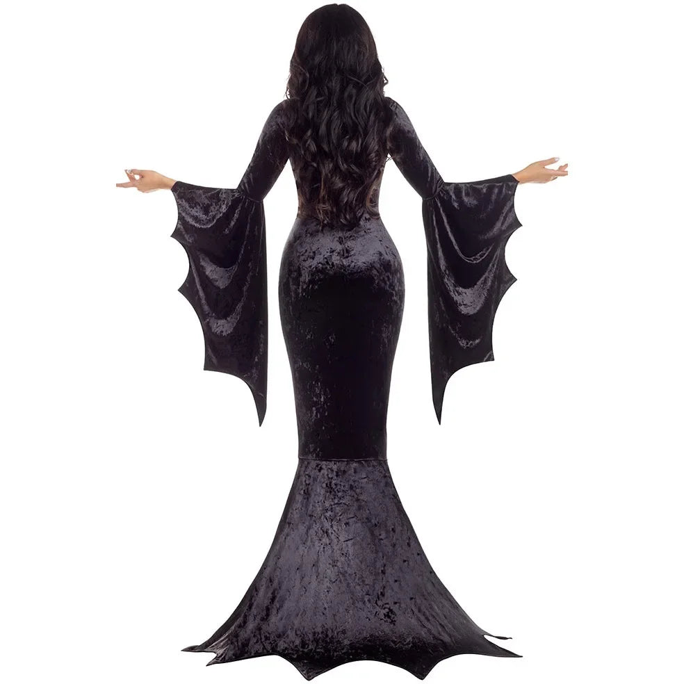 Cosplay Morticia Addams