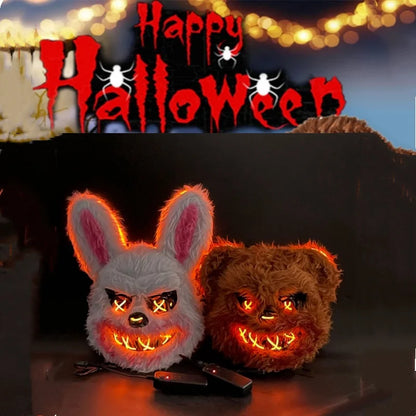 Masque Lapin & Ours Halloween à LED