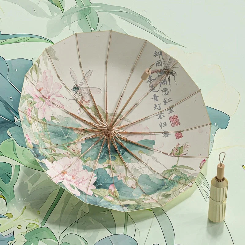 Parapluie style rétro chinois