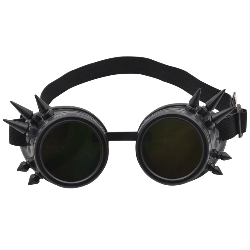 Lunettes de moto rétro steampunk