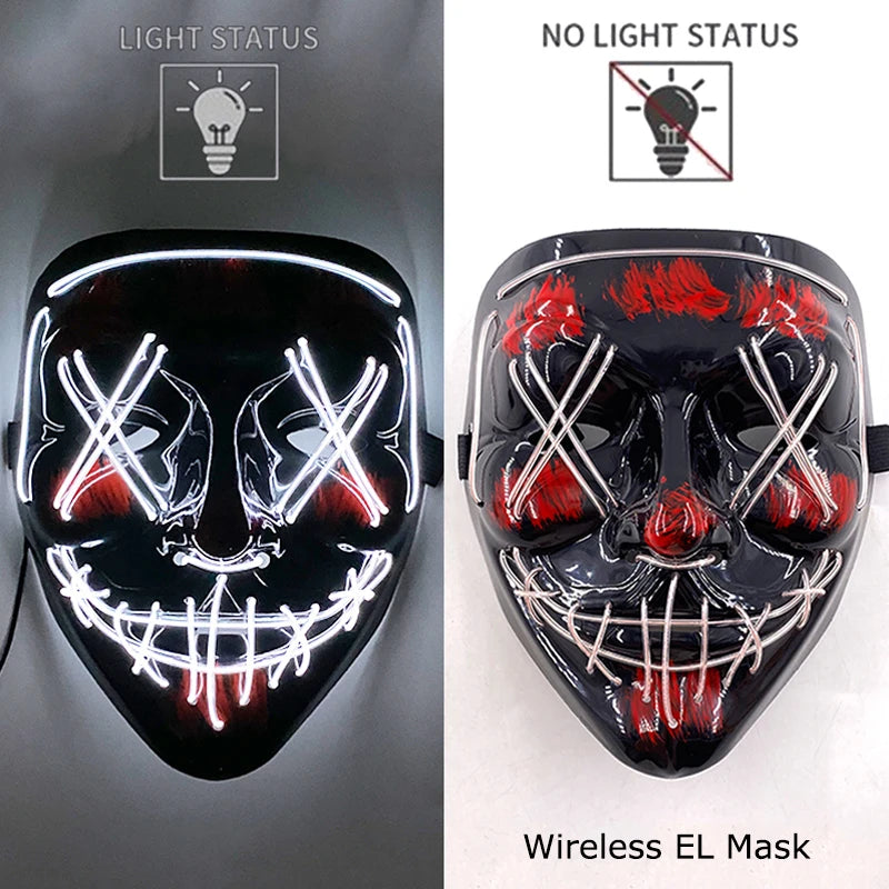 Masque Purge Néon LED