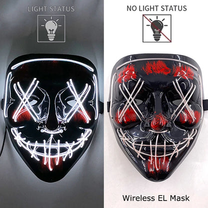 Masque Purge Néon LED