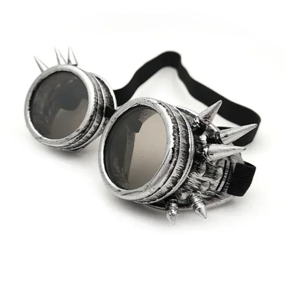 Lunettes de moto rétro steampunk
