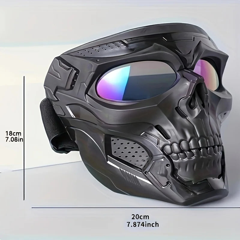 Masque Crâne Coupe-Vent