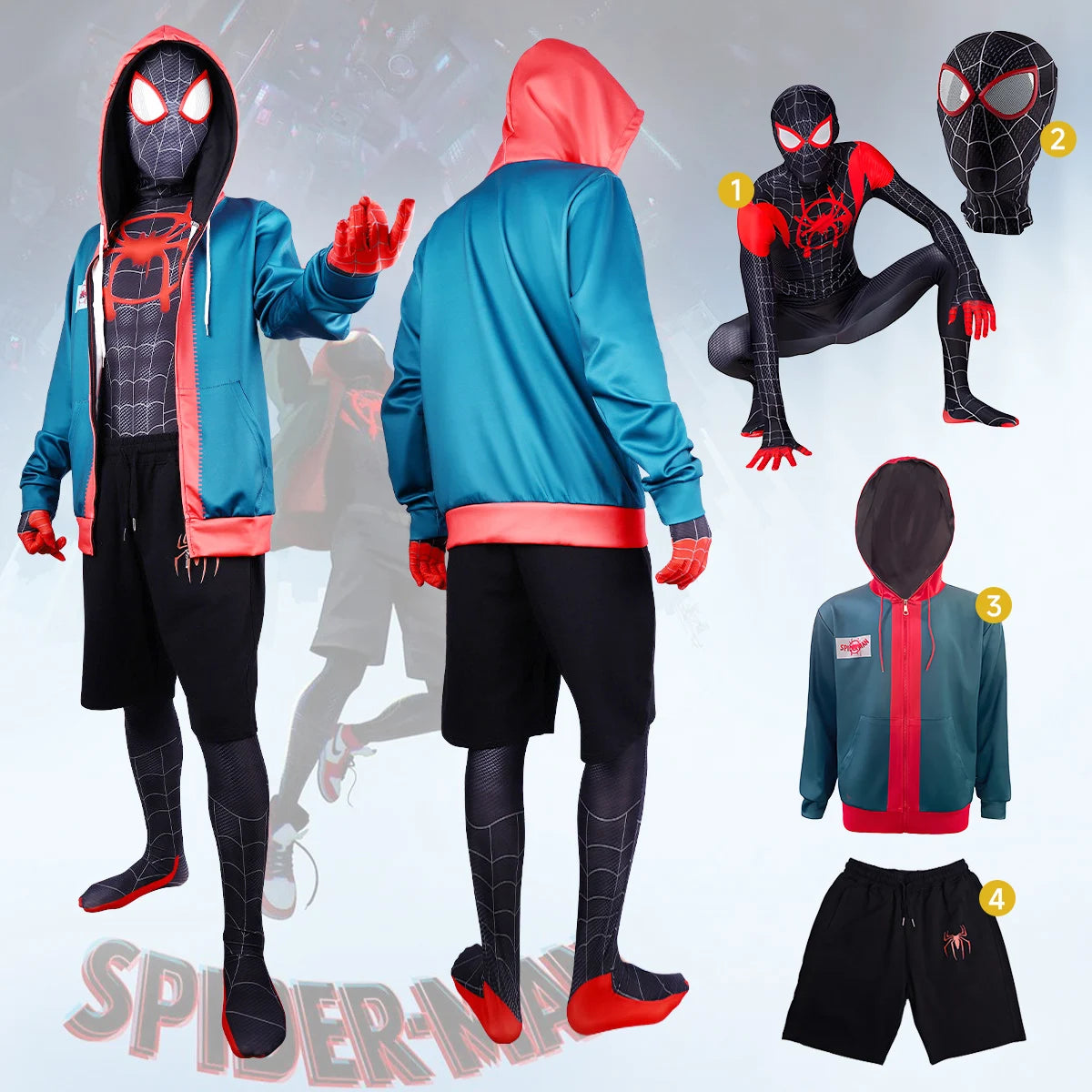 Cosplay Miles Morales Spider-Man