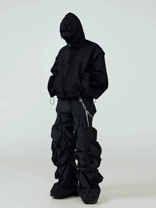 Pantalon Stacked Noir