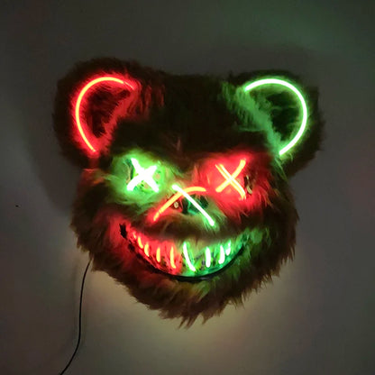 Masque Lapin Ours LED