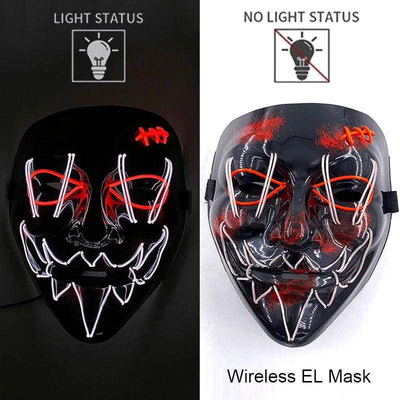 Masque Purge Néon LED