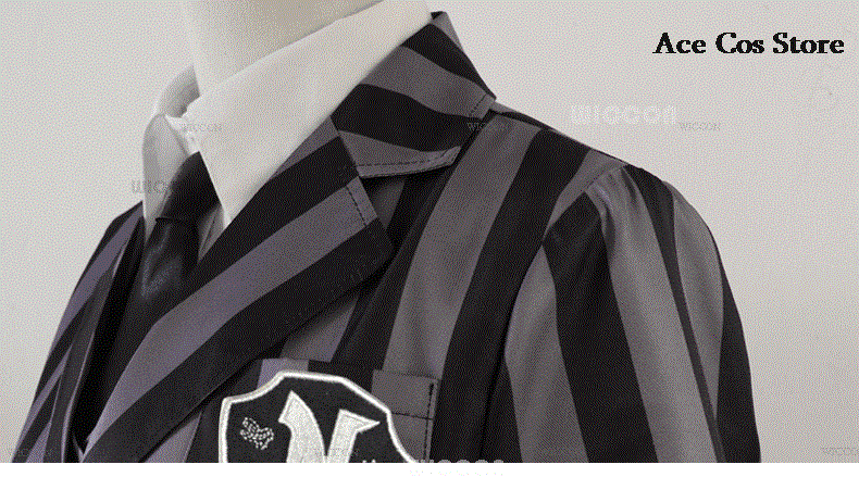 Costume d'Halloween Mercredi Cosplay
