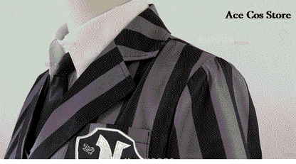 Costume d'Halloween Mercredi Cosplay