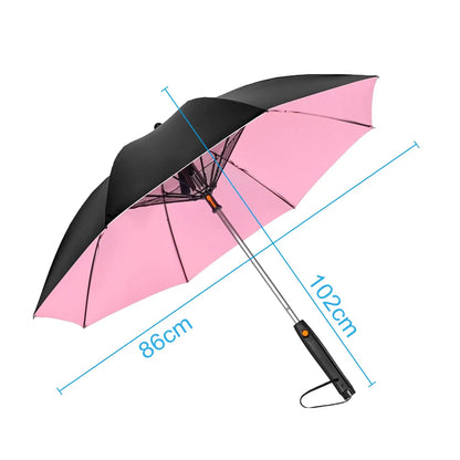 Parapluie 3 en 1 Ventilateur