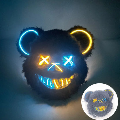 Masque Lapin Ours LED