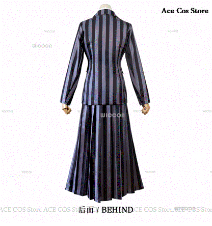 Costume d'Halloween Mercredi Cosplay