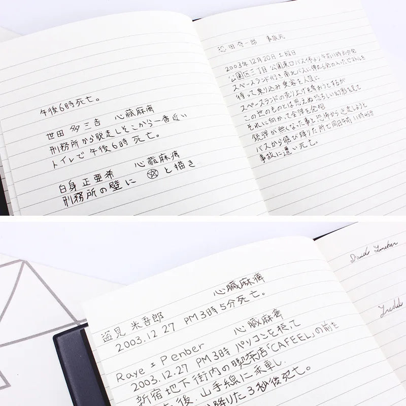 Carnet Death Note Cuir