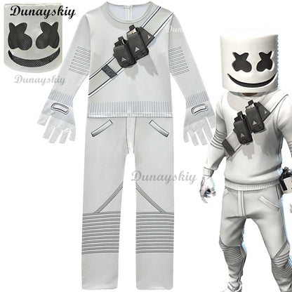 Cosplay Marshmello Fortnite