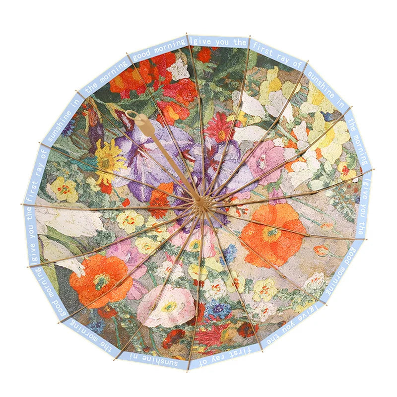 Parapluie Peinture à l'Huile