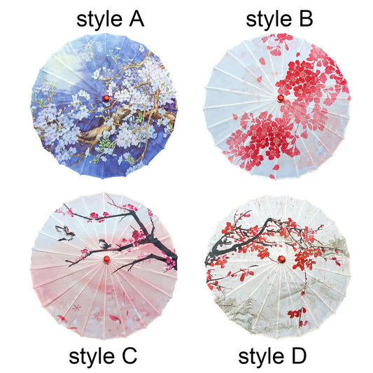 Parapluie chinois en papier huilé