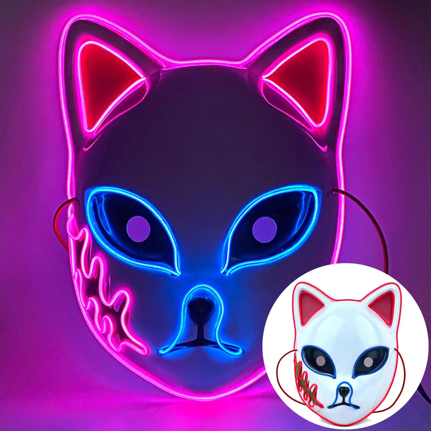 Masque LED Demon Slayer