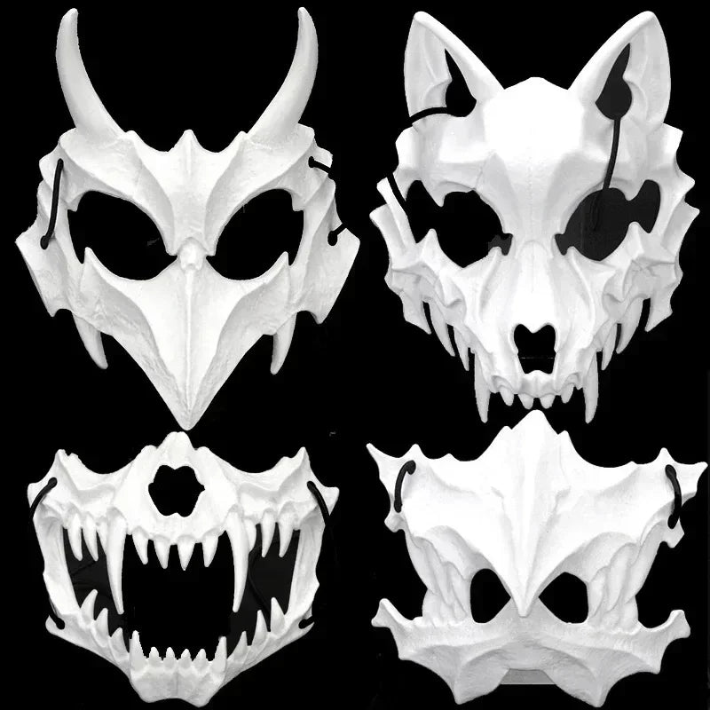 Masque Crâne Animal Halloween