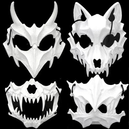 Masque Crâne Animal Halloween