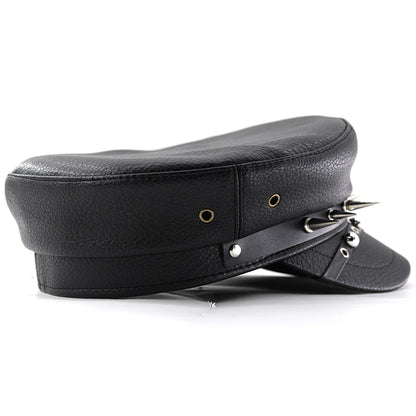Béret en cuir Halloween pour femme