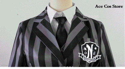 Costume d'Halloween Mercredi Cosplay