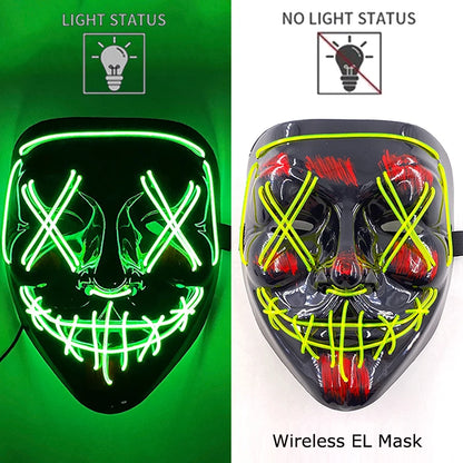 Masque Purge Néon LED