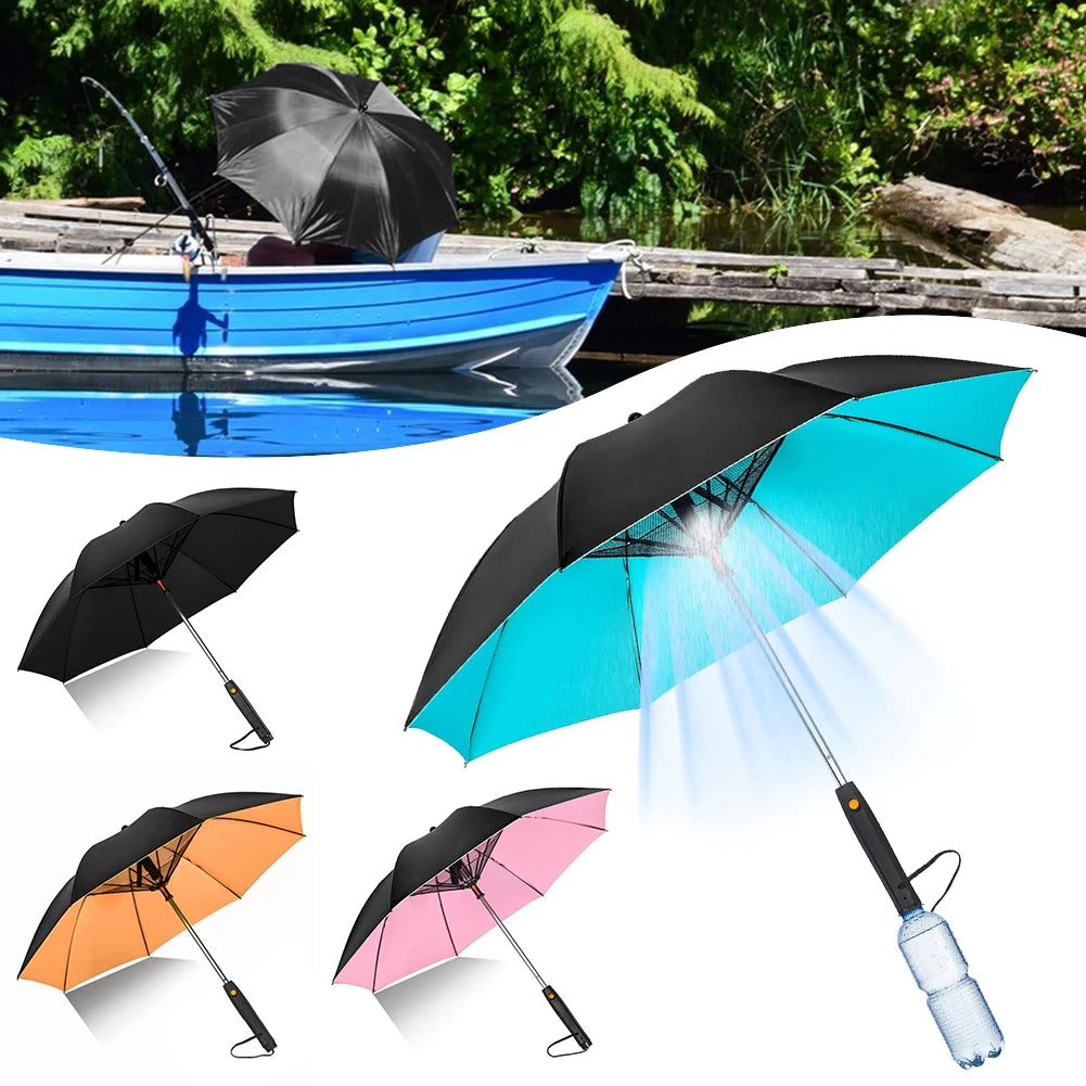 Parapluie 3 en 1 Ventilateur