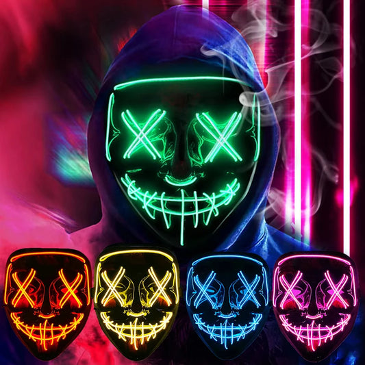 Masque Purge Néon LED