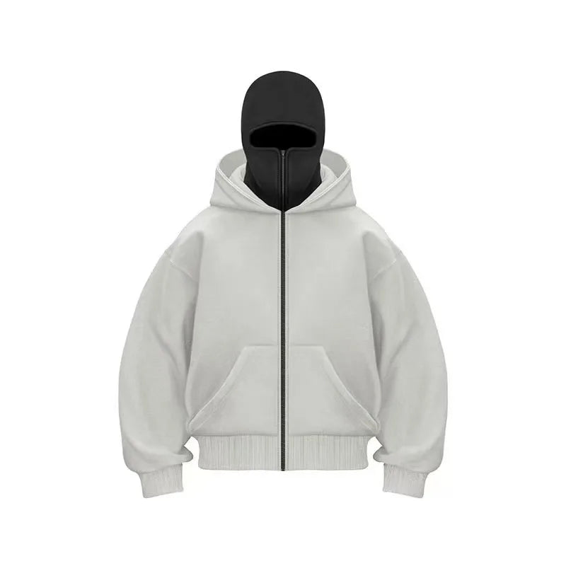 Hoodie Masque Zipper