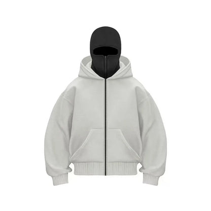 Hoodie Masque Zipper