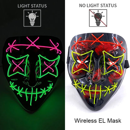 Masque Purge Néon LED